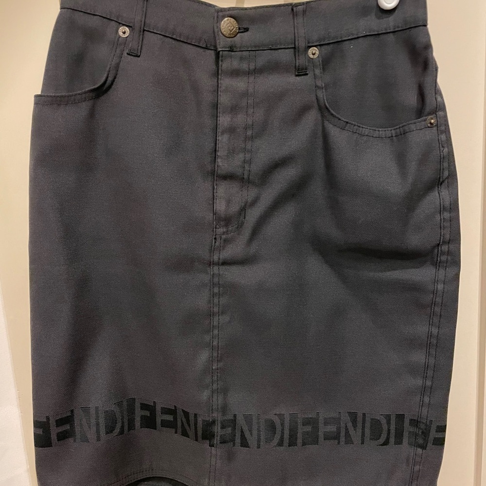 Fendi Zucca monogram woman’s skirt vintage